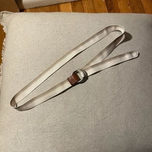 NWT Gap Beige O-Ring Adjustable Belt